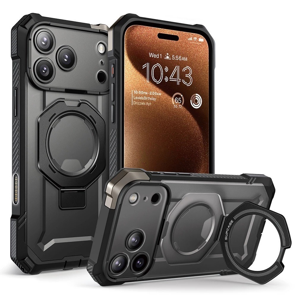 SUPCASE iPhone 17ProMax 17 Pro UB Grip 頂級磁吸支架軍規防摔殼 相機按鍵 手機殼-規格圖7