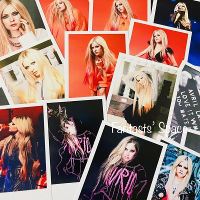 F•L🚀(現貨) Avril Lavigne 艾薇兒 Love Sux系列 復古風格 拍立得照片卡 一組30張