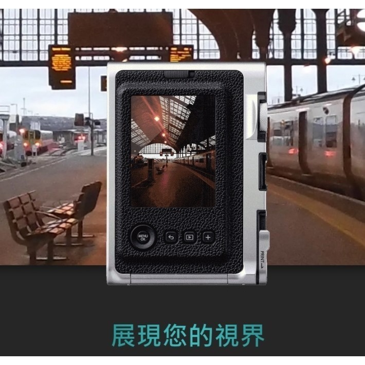 FUJIFILM instax mini Evo 混和式 數位拍立得相機 公司貨 EVO(黑色)-細節圖3
