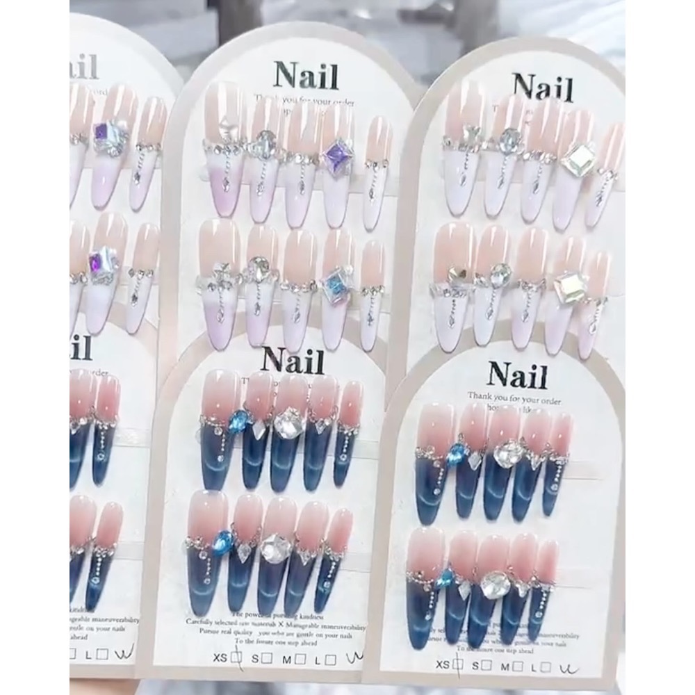 手工穿戴甲｜CP值爆表｜多款百搭爆啊款任選🔥｜甜甜價高質感｜平價高顏值｜來圖也能定制💕-細節圖10