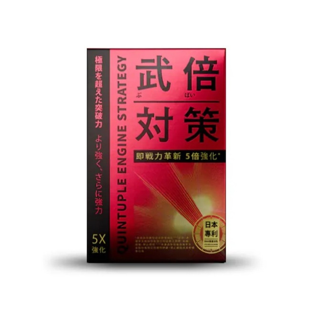 武倍對策｜傳說男優的秘密聖品(日本專利BNN蕉護活性、左旋精胺酸、透納葉、葫蘆巴、南非醉茄、瑪卡)-規格圖4
