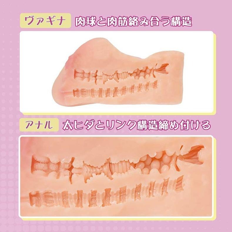 艷母交尾 欲求不滿的美人妻｜OGC艷母交尾雙穴飛機杯自慰器豔女騷穴+後庭｜前穴肛交雙享受 情趣用品 交換禮物-細節圖5