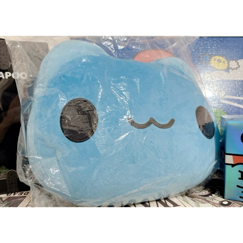 貓貓蟲咖波經典大臉造型羽絨抱枕/咖波抱枕/咖波大臉羽絨抱枕-細節圖5