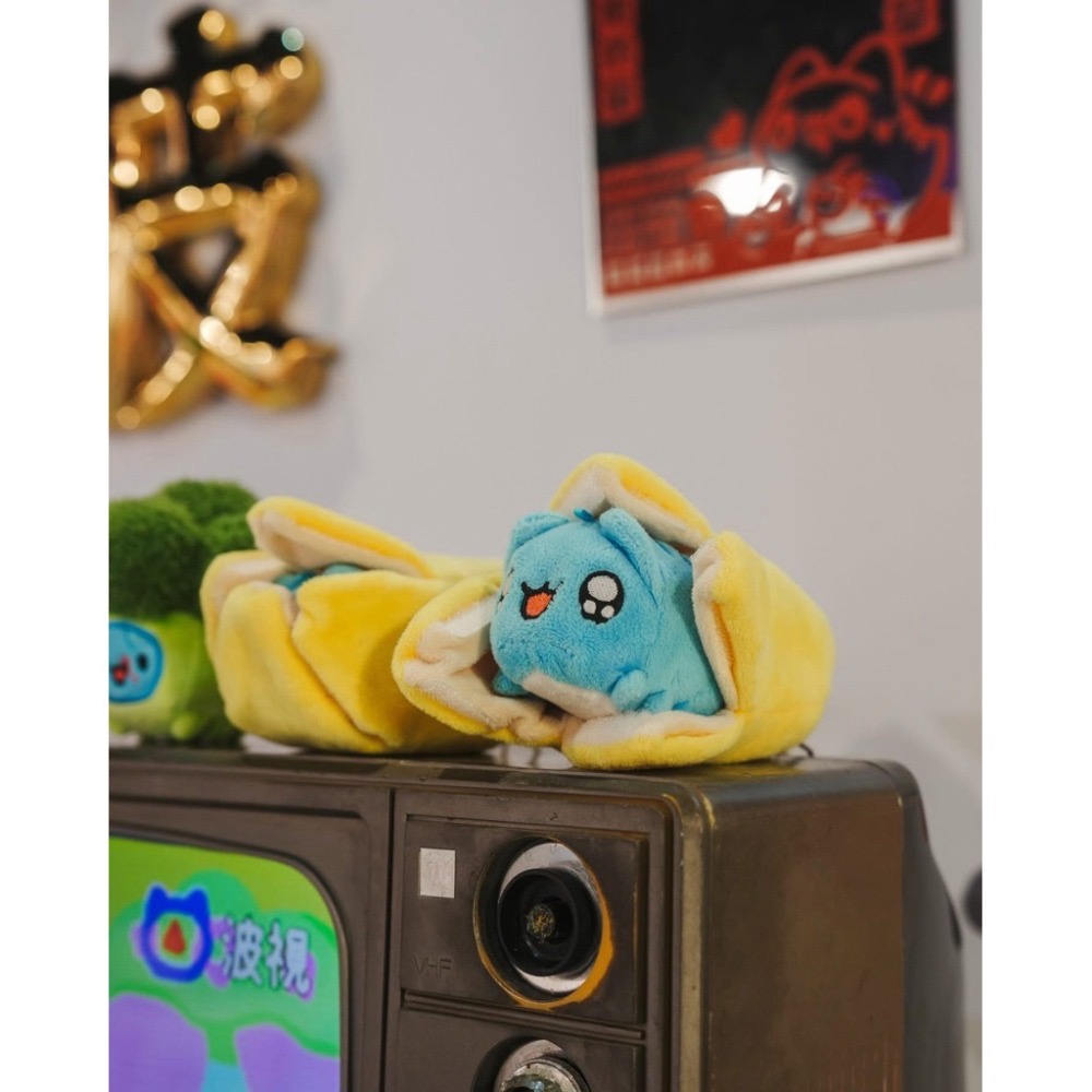 貓貓蟲咖波百味絨毛娃娃/香蕉咖波娃娃/咖波水果娃娃/咖波絨毛娃娃-細節圖2