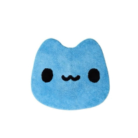 貓貓蟲咖波 經典大臉 造型吸水地墊/咖波大臉造型地墊/咖波絨毛地墊/咖波吸水地墊/咖波腳踏墊/咖波植絨地墊