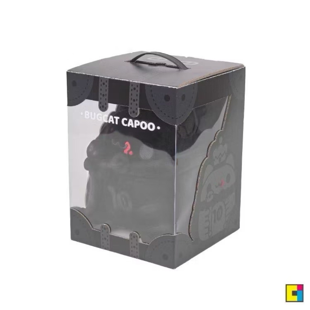 貓貓蟲咖波-貓蟲王咖波絨毛娃娃禮盒（黑）/黑色貓蟲王絨毛娃娃/咖波絨毛娃娃/咖波聖誕禮物-細節圖5