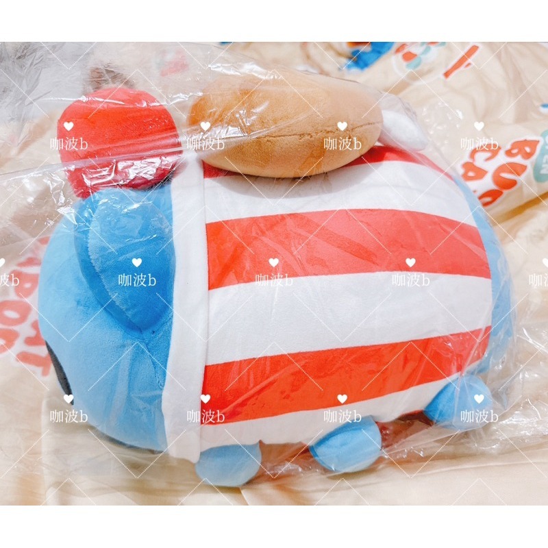 美式咖波娃娃/美式咖波愛吃肉限定娃娃/咖波美式床包組限定娃娃/咖波聖誕禮物/咖波絨毛娃娃/咖波床包娃娃-細節圖4