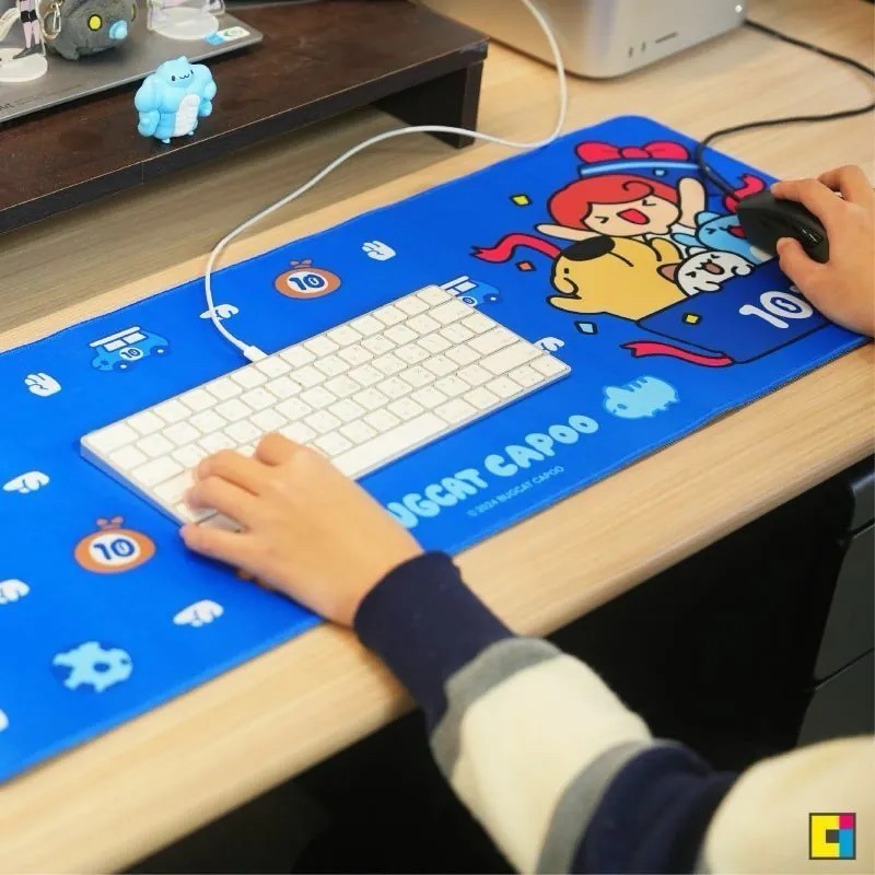 正版咖波滑鼠墊/貓貓蟲咖波滑鼠墊/咖波十週年滑鼠墊/咖波絕版滑鼠墊/咖波大滑鼠墊/咖波80公分滑鼠墊-細節圖2