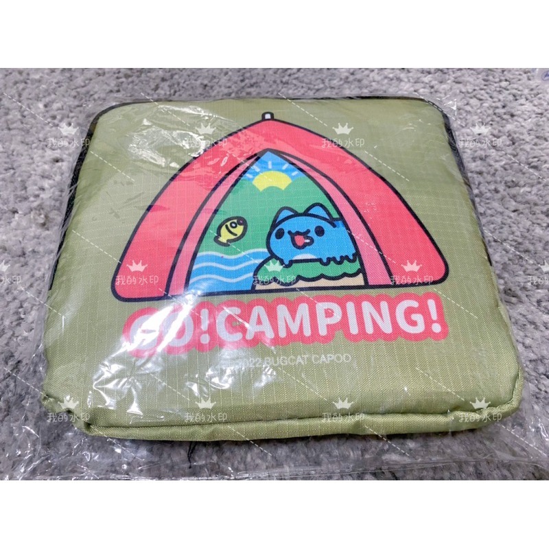 咖波旅行收納袋(可折疊)/咖波凹豆好日子GO!CAMPING!摺疊收納旅行袋X murmur/咖波收納袋/咖波折疊收納袋-細節圖7