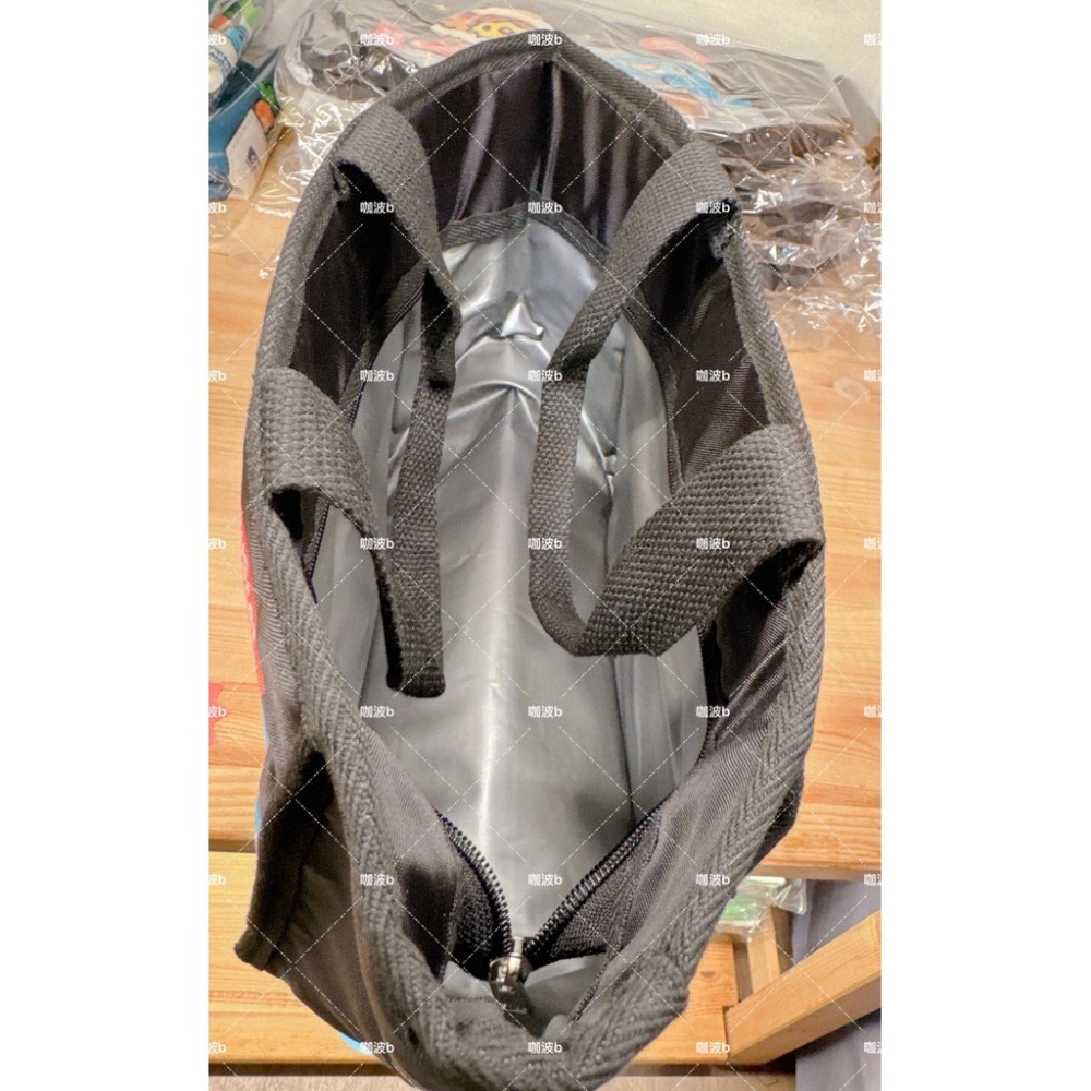 咖波雞滷飯加蛋保溫保冷袋（黑）/橘子咖波水果攤保溫保冷袋（藍）/咖波保冷袋/咖波保溫袋/咖波便當袋-細節圖4