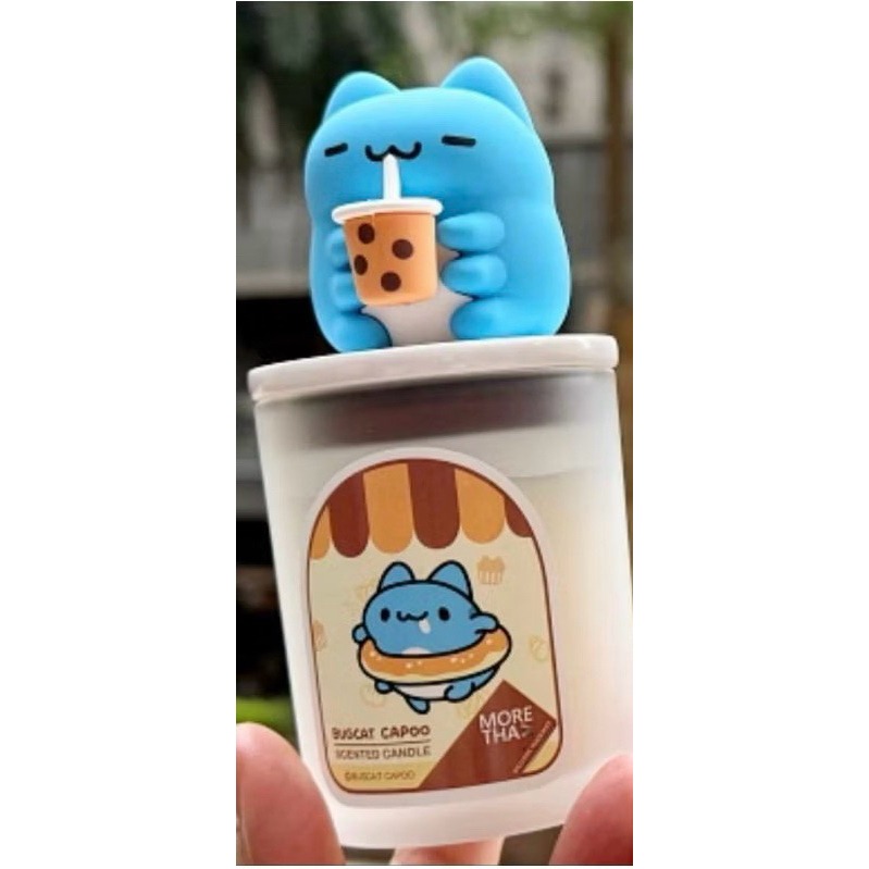 咖波香氛蠟燭（椰奶香）/貓貓蟲咖波造型香氛公仔蠟燭/7-11聯名咖波香氛蠟燭/聖誕節禮物-細節圖3