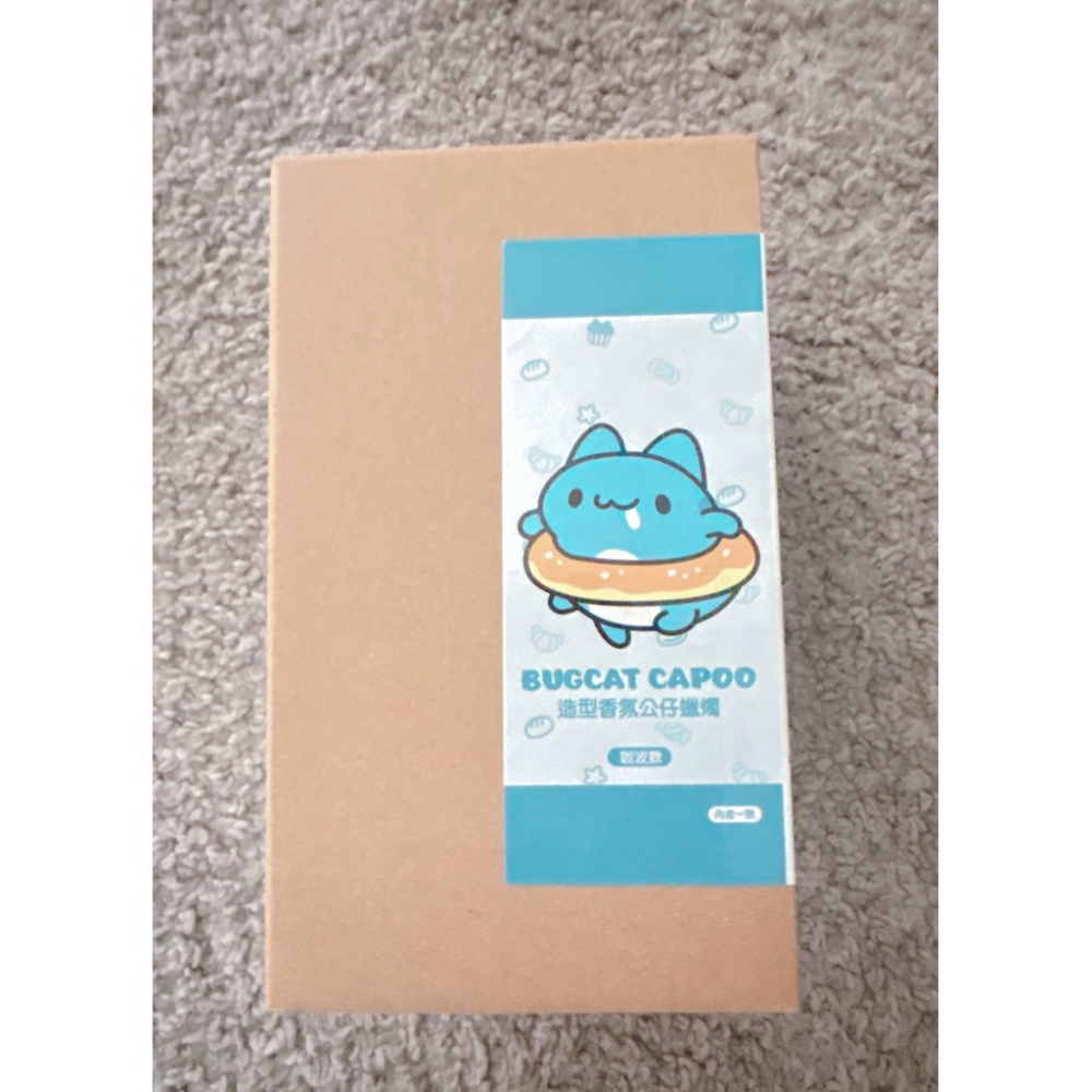 咖波香氛蠟燭（椰奶香）/貓貓蟲咖波造型香氛公仔蠟燭/7-11聯名咖波香氛蠟燭/聖誕節禮物-細節圖4