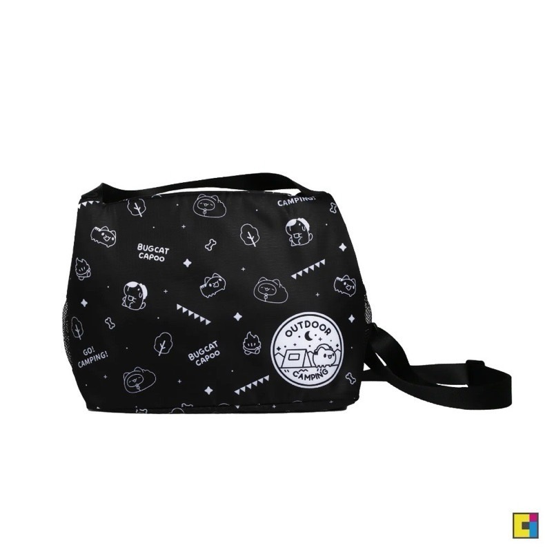 咖波大臉造型保冷袋/咖波保冷袋/咖波保溫袋/咖波凹豆保冷袋/咖波露營保冷袋-細節圖7