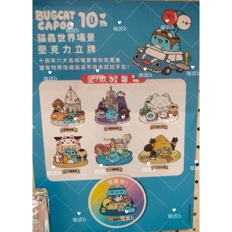 咖波世界探險立牌 (機械島)/咖波十周年立牌/咖波立牌/十周年猫蟲世界場景壓克力立牌（機械島）-細節圖2