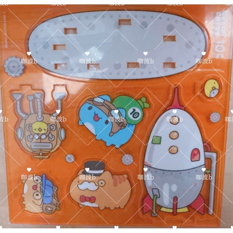 咖波世界探險立牌 (機械島)/咖波十周年立牌/咖波立牌/十周年猫蟲世界場景壓克力立牌（機械島）-細節圖3