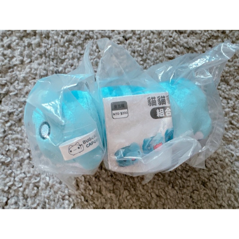 貓貓蟲咖波-扭蛋造型磁鐵列車娃娃（頭＋1個身體＋屁屁）/咖波絕版扭蛋/咖波磁鐵娃娃/咖波毛絨絨磁鐵/咖波組合磁鐵-細節圖5