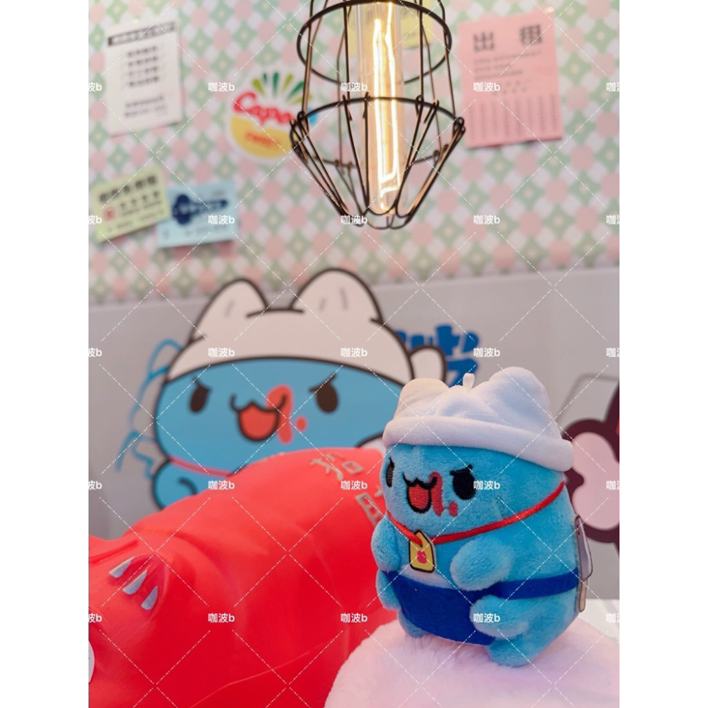 貓貓蟲咖波店長咖波 絨毛娃娃/店長咖波絨毛吊飾/店長咖波娃娃吊飾/咖波絨毛娃娃吊飾-細節圖2