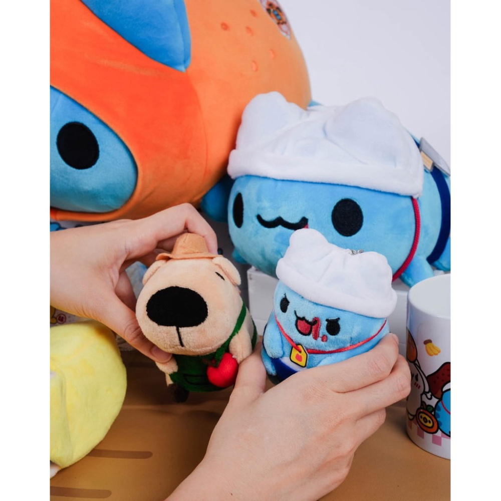 貓貓蟲咖波店長咖波 絨毛娃娃/店長咖波絨毛吊飾/店長咖波娃娃吊飾/咖波絨毛娃娃吊飾-細節圖3