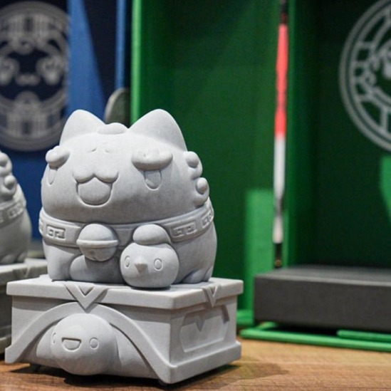 咖波石獅子烏龜坐騎/咖波石獅子咖波_烏龜坐騎版(灰)/石獅子咖波(灰)-細節圖4