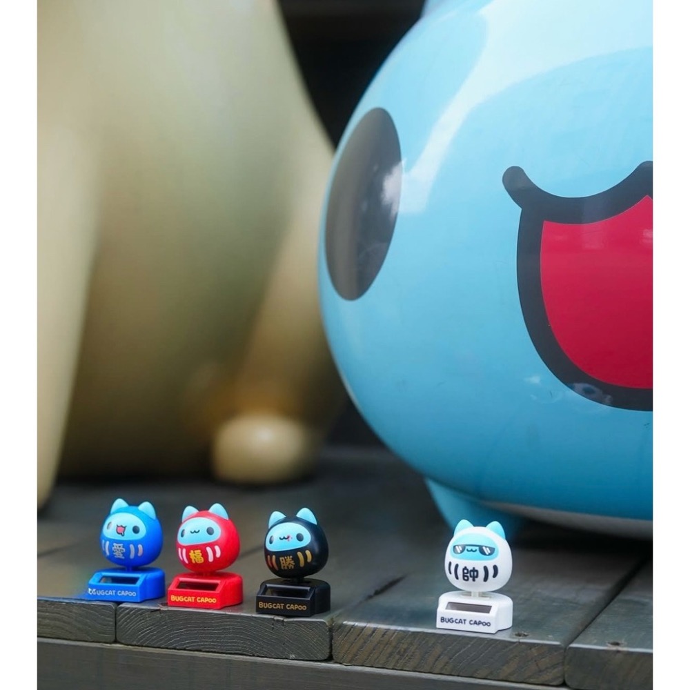 貓貓蟲 咖波達摩祝福太陽能搖搖公仔（四款）/咖波太陽能搖搖公仔（四款）/咖波達摩搖搖公仔-細節圖4