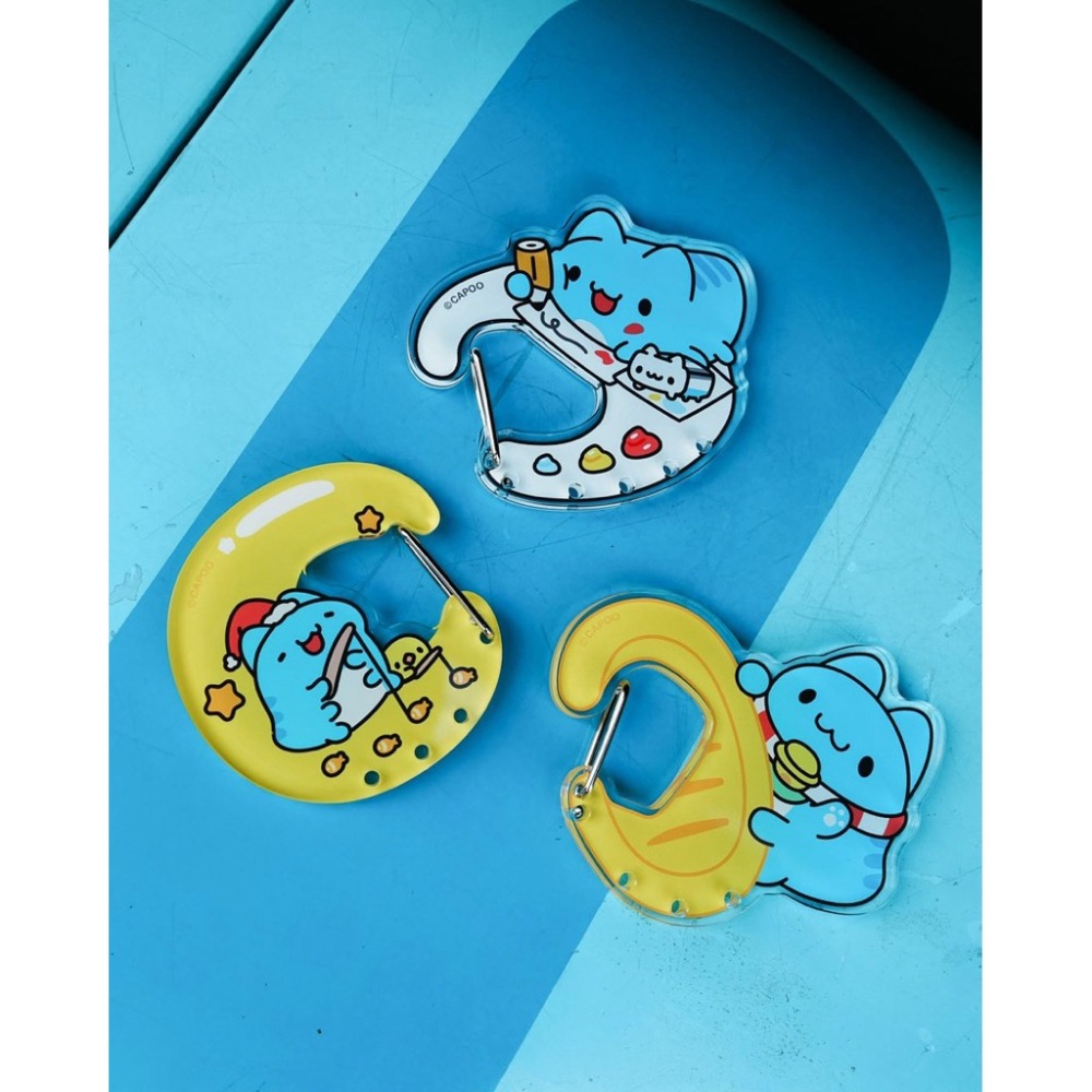 貓貓蟲咖波登山扣/咖波百味登山扣-細節圖2