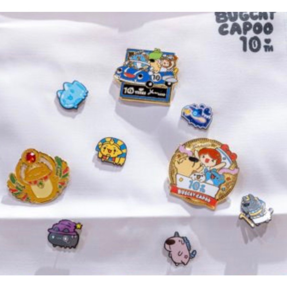 貓貓蟲咖波十週年徽章/咖波十周年徽章/咖波大徽章-細節圖2