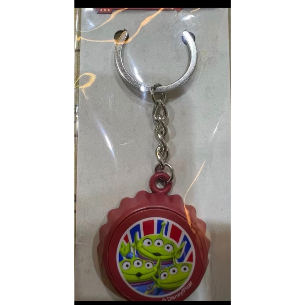 瓶蓋三眼怪吊飾