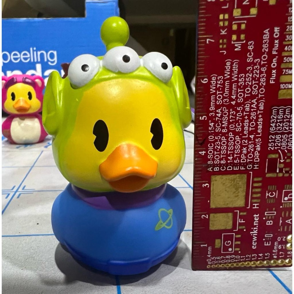 Disney ducks 玩具總動員 三眼怪 草莓熊 史迪奇 史瑞克 米奇 米妮鴨子 麻煩看商品描述～-細節圖3