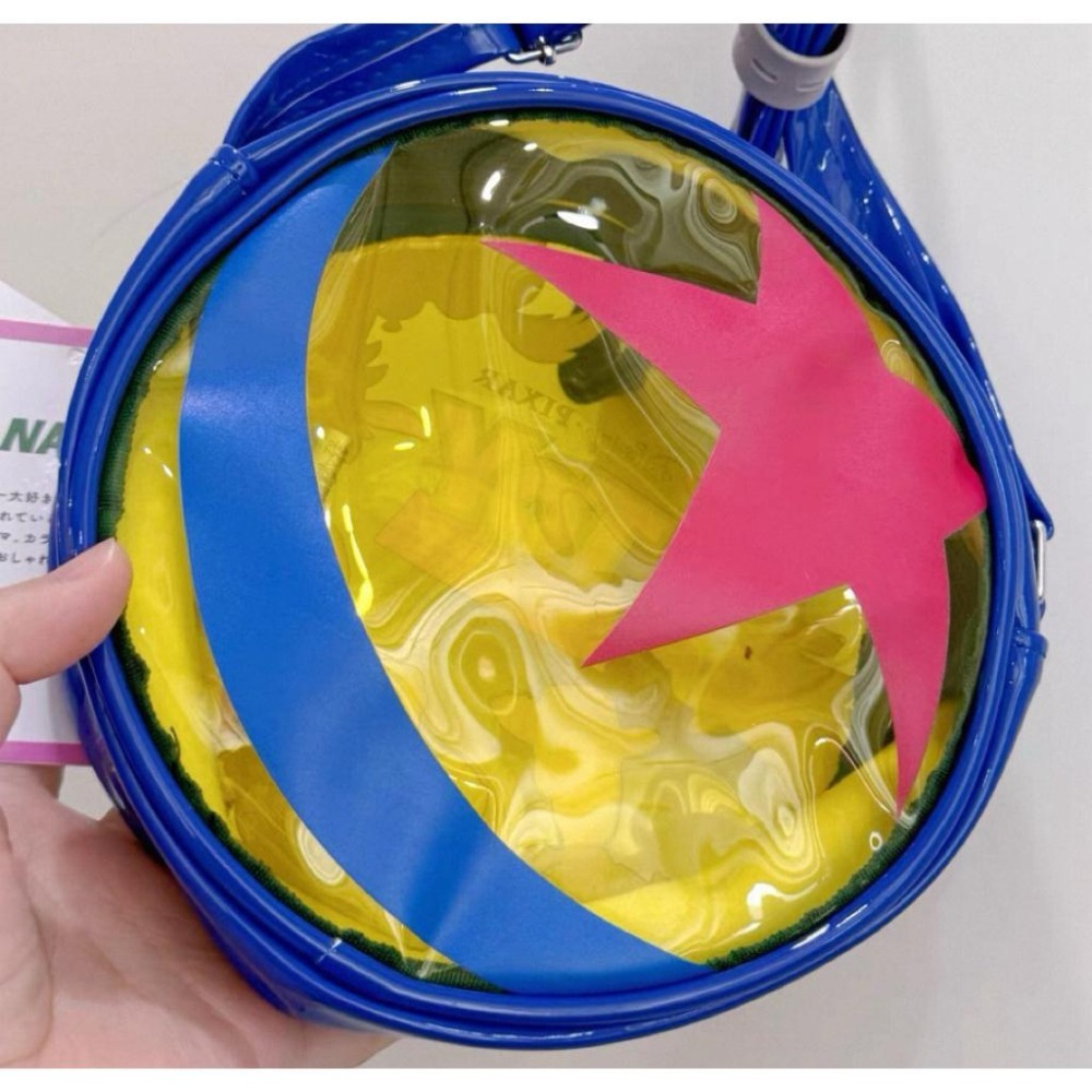 日本 皮克斯 玩具總動員 透明 斜背包-細節圖2