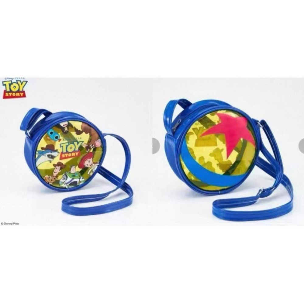 日本 皮克斯 玩具總動員 透明 斜背包-細節圖3