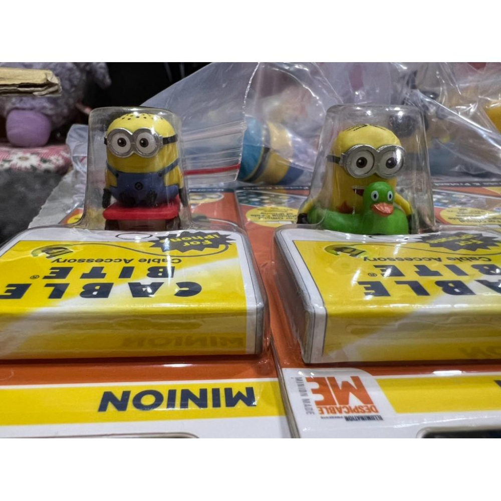 老物 ～日本購入 小小兵 咬線器 不拆售 五款 （如圖） for iPhone-細節圖2