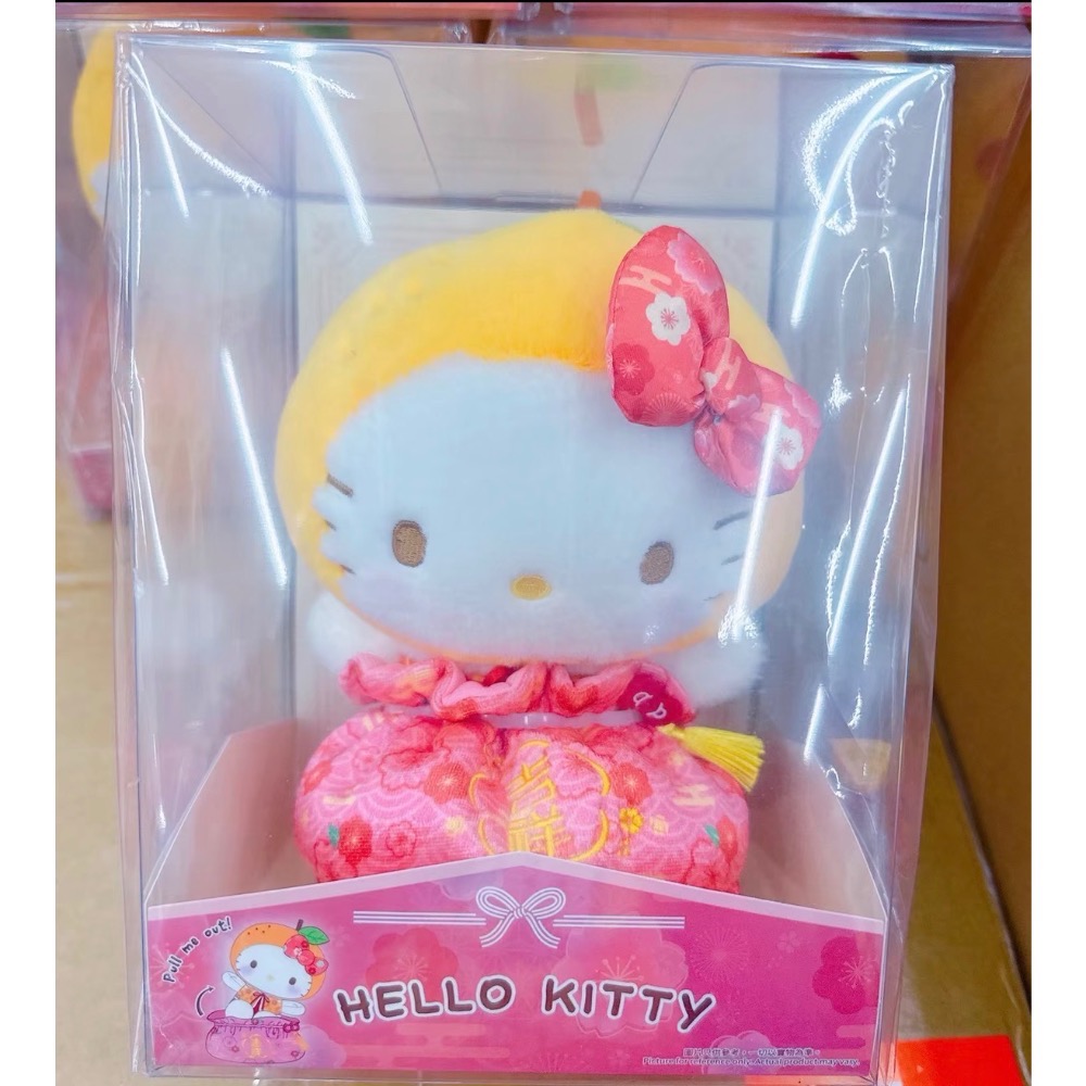 香港🇭🇰 三麗鷗 新品 醜魚 大耳狗 酷洛米 kitty 四款 玩偶 擺飾-規格圖1