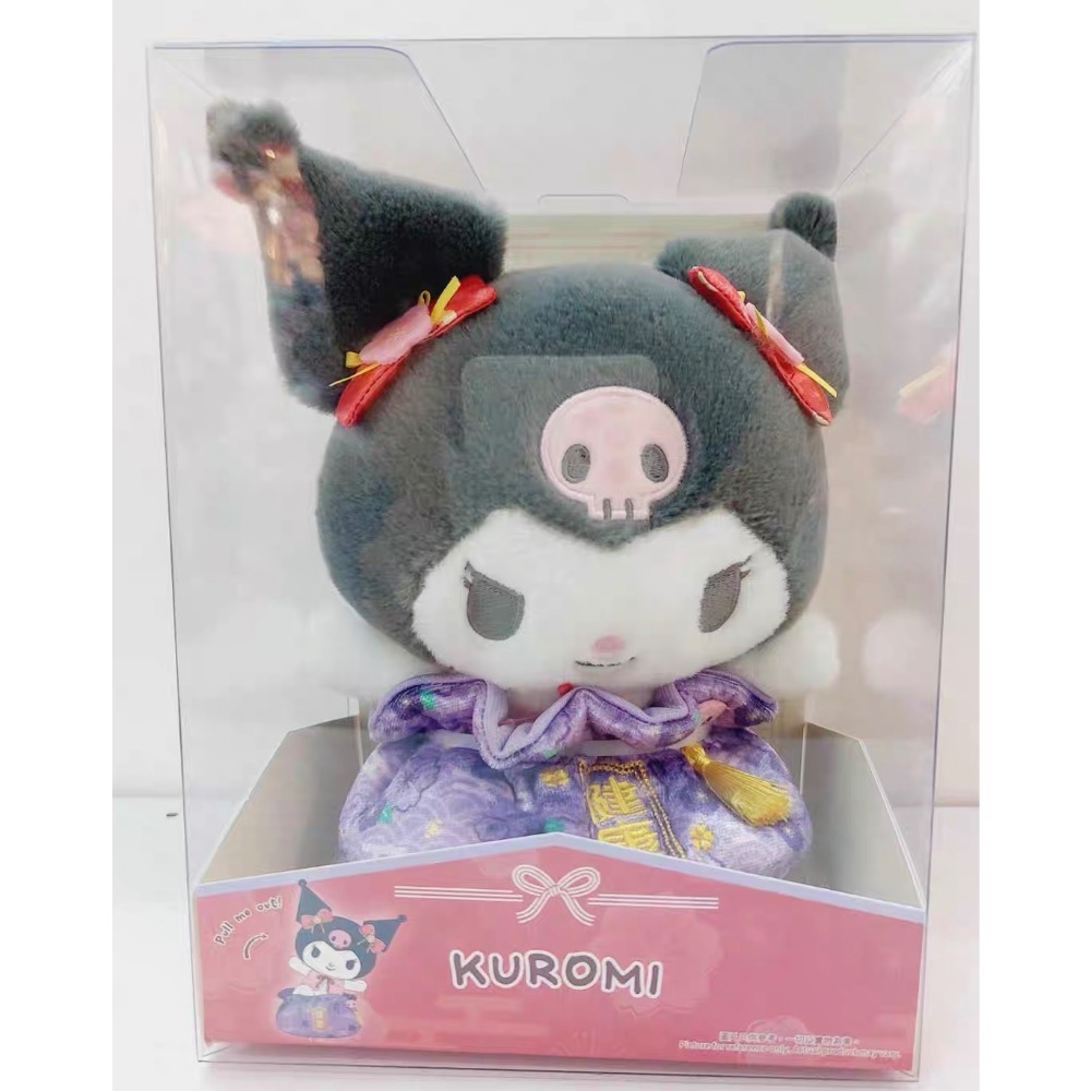 香港🇭🇰 三麗鷗 新品 醜魚 大耳狗 酷洛米 kitty 四款 玩偶 擺飾-規格圖1