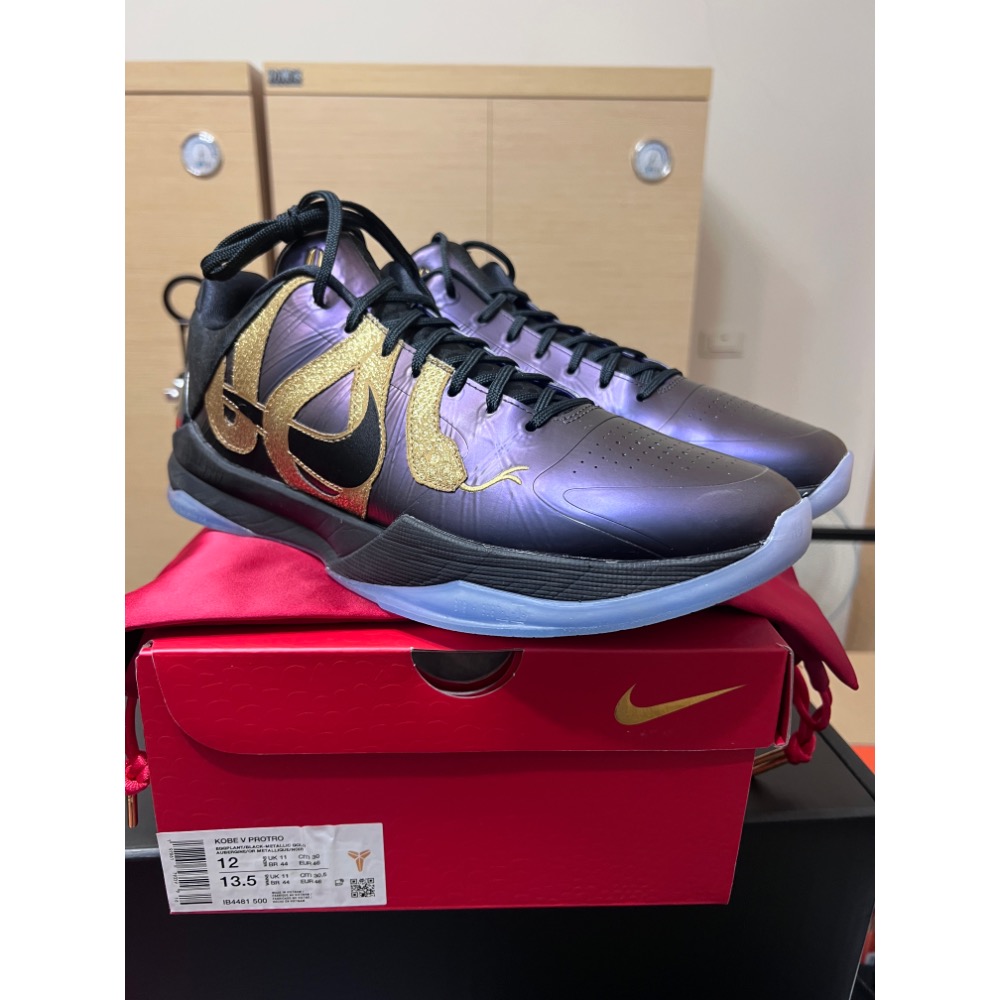 Nike Kobe 5 Protro “Year of the Mamba” IB4481-500｜US12｜二手-細節圖8