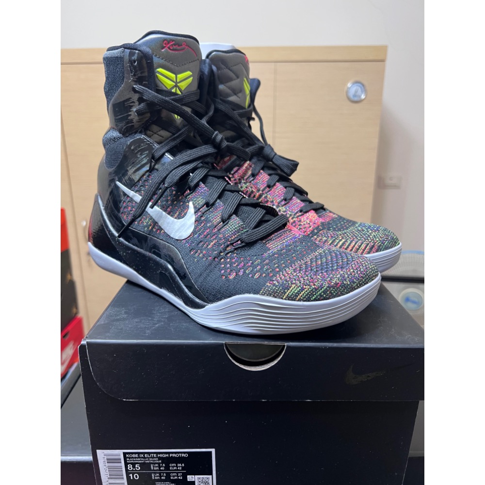 【極新二手】Nike Kobe 9 Elite Protro Masterpiece FZ7335-001 US8.5-細節圖8