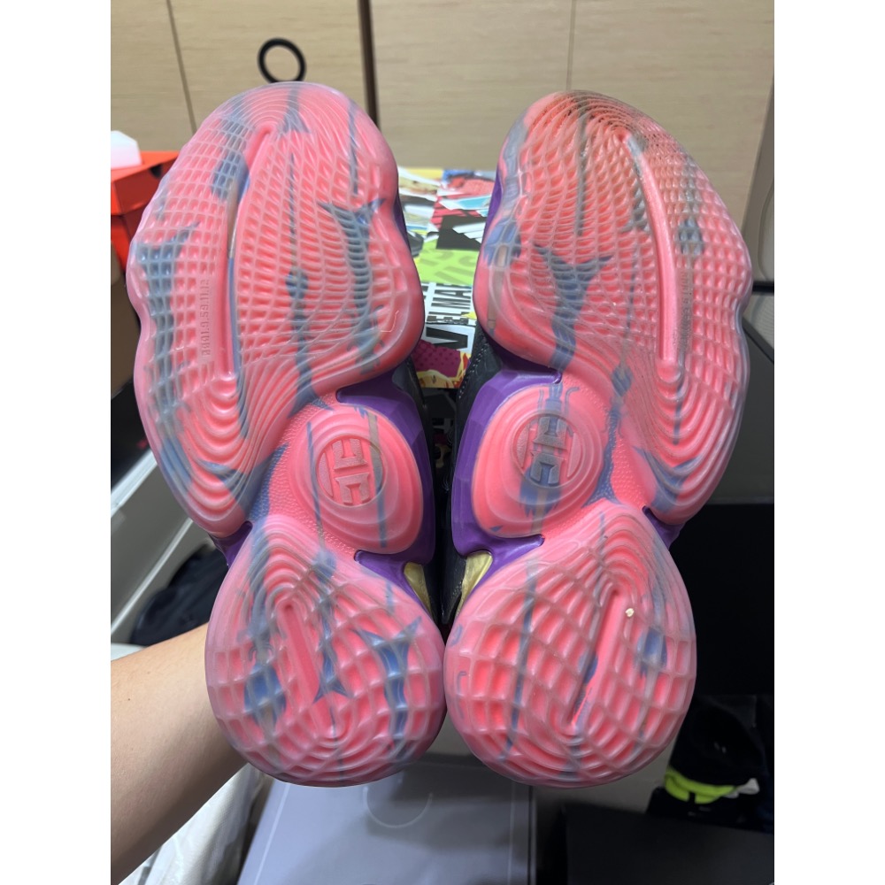 【二手】Adidas Harden Vol.4 五虎將 張飛 FW3884 US9 實戰神鞋-細節圖9