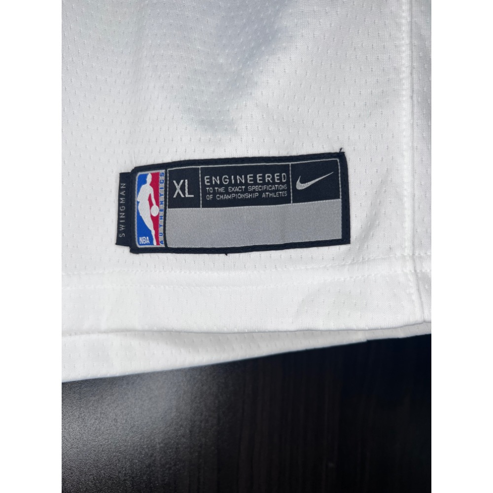 【全新含吊】Nike 勇士隊 Klay Thompson 復古球衣 大童XL (適成人M-L)-細節圖2