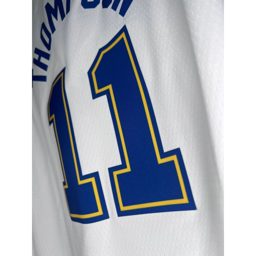 【全新含吊】Nike 勇士隊 Klay Thompson 復古球衣 大童XL (適成人M-L)-細節圖9
