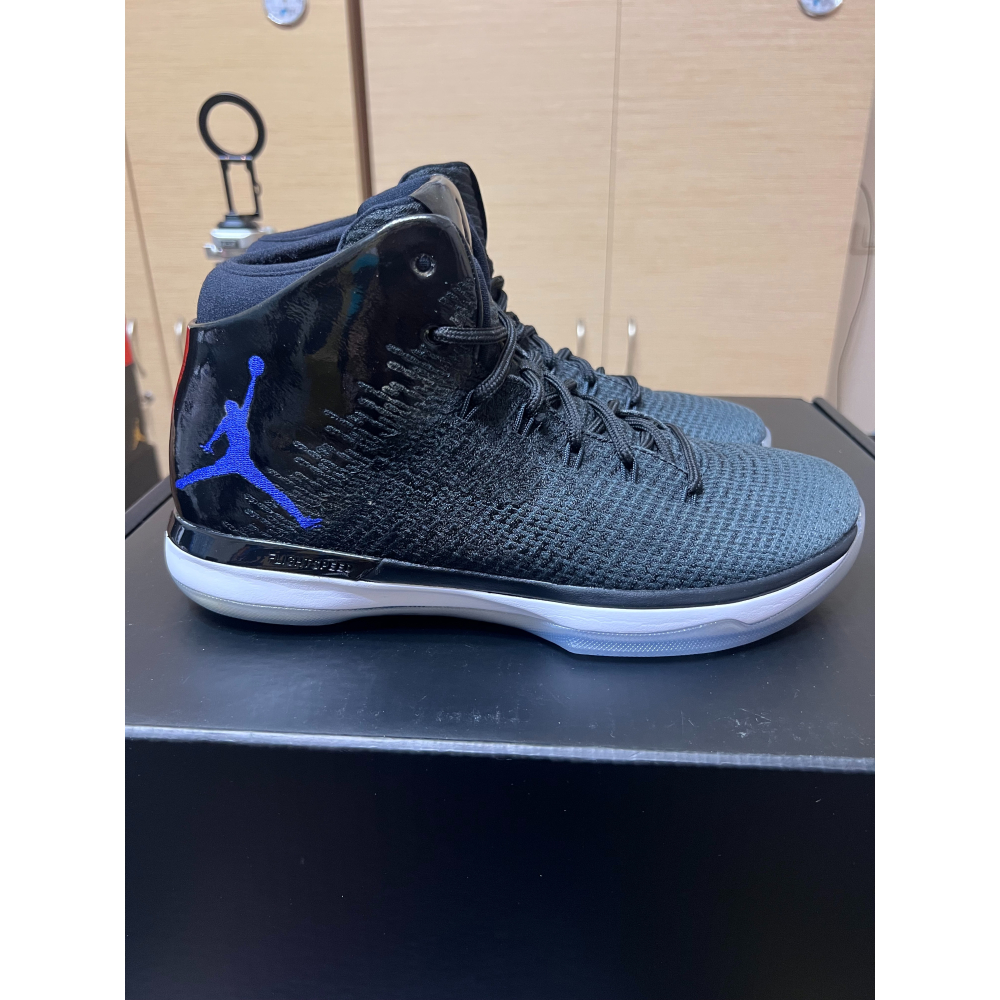 【擺設/需修復】Air Jordan 31 Space Jam 全新 US9 氣墊老化 845037-002-細節圖4