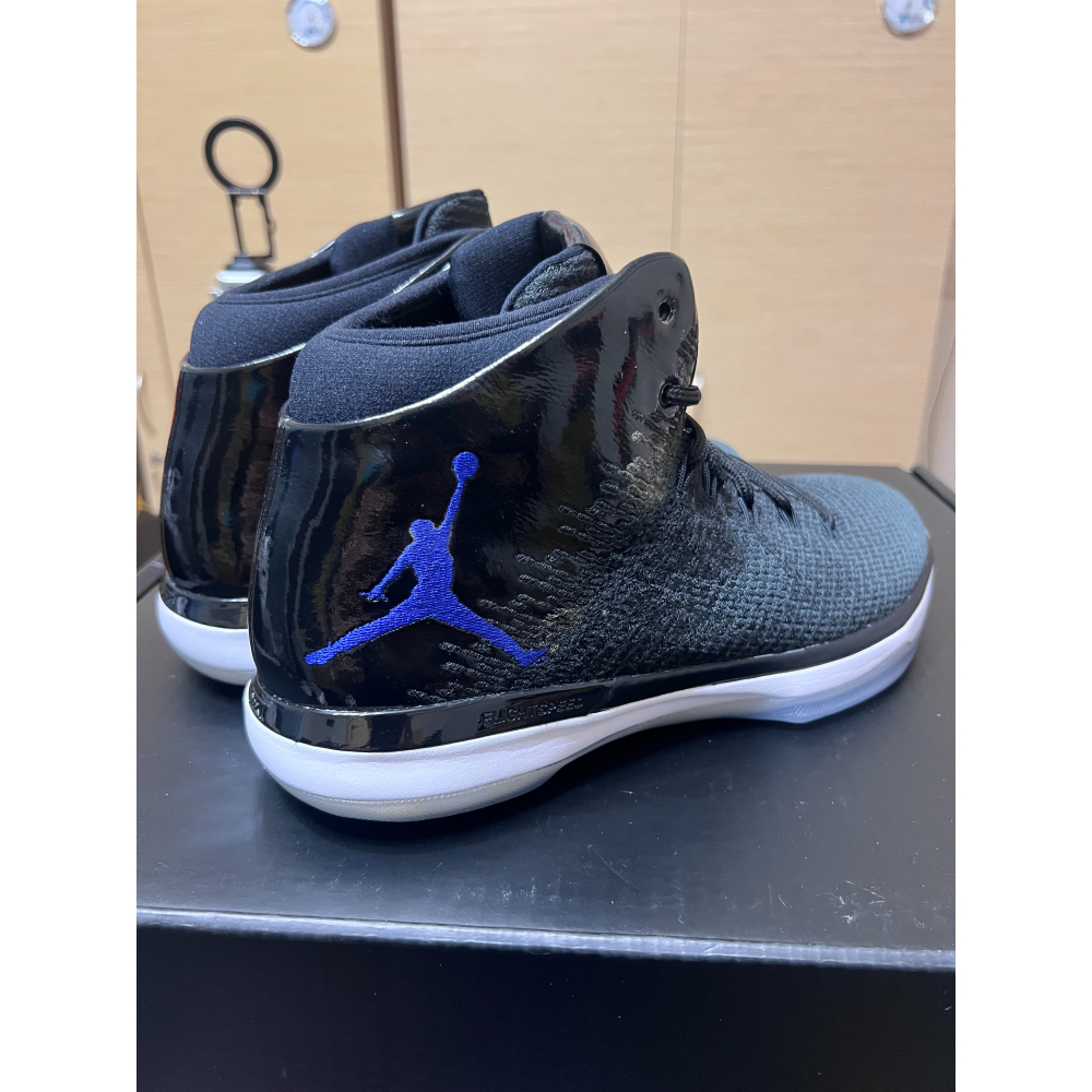 【擺設/需修復】Air Jordan 31 Space Jam 全新 US9 氣墊老化 845037-002-細節圖5
