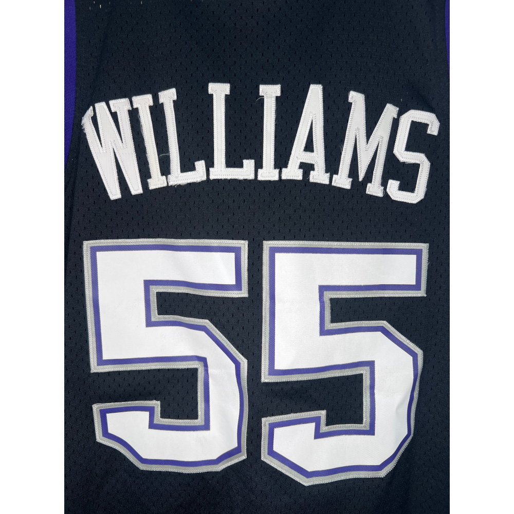 【極新】Adidas HWC 國王隊 Jason Williams 55號 電繡球衣 M號-細節圖3