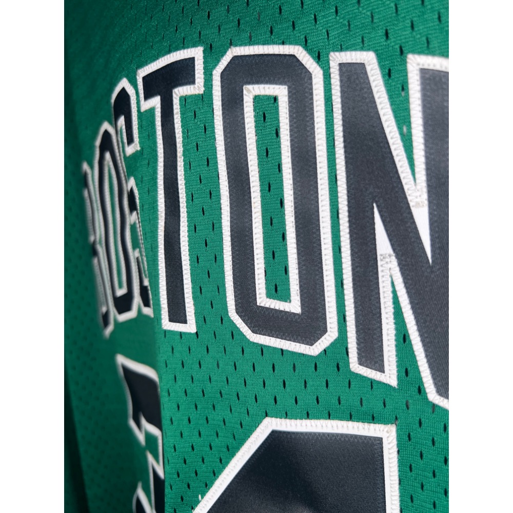 【絕版電繡】Adidas NBA 塞爾提克 Paul Pierce #34 球衣 L號 經典客場 實戰首選-細節圖2