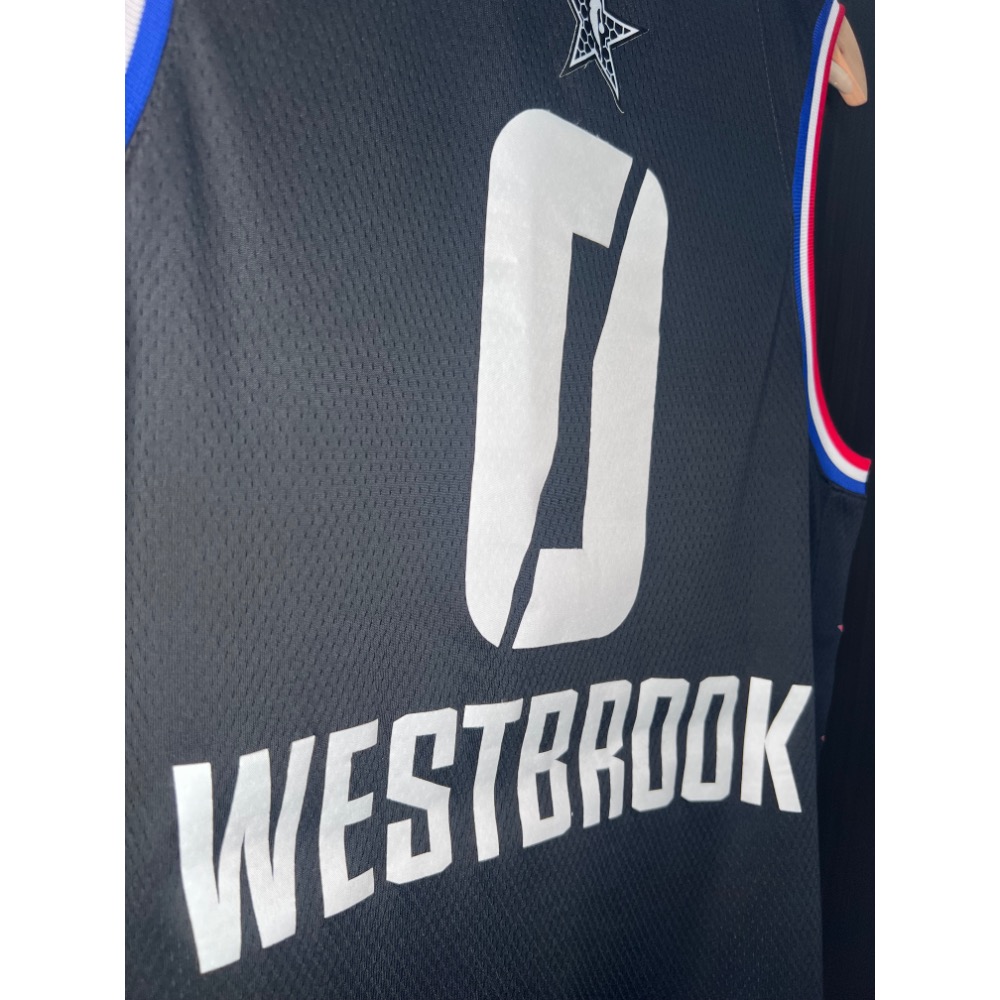 【全明星飛人版】Jordan NBA 2019 All-Star 雷霆 Westbrook 球衣 L號 歷史元年-細節圖4