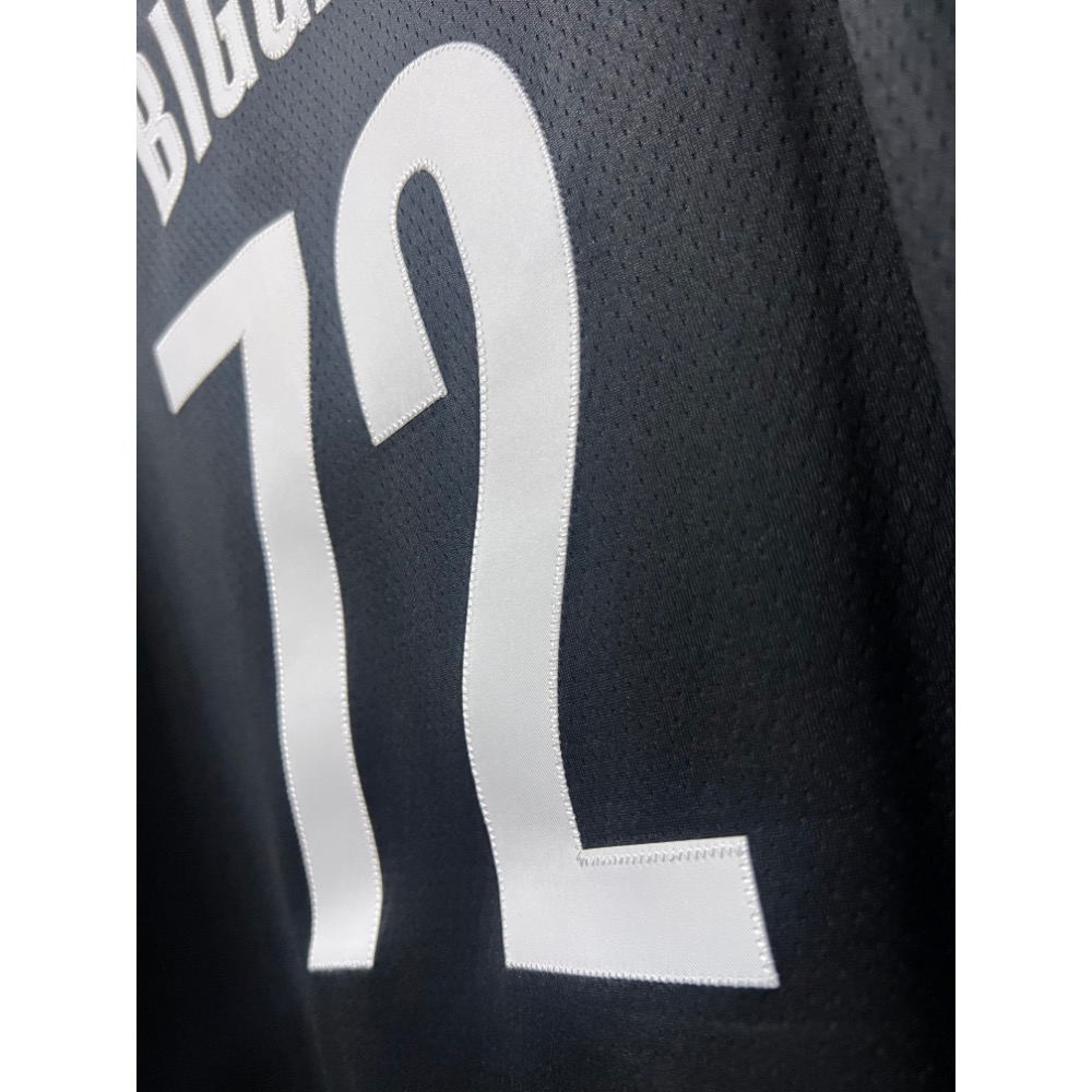 【全新稀有】Nike NBA 籃網隊 Biggie 紀念款 #72 城市版球衣 L號 嘻哈傳奇-細節圖7
