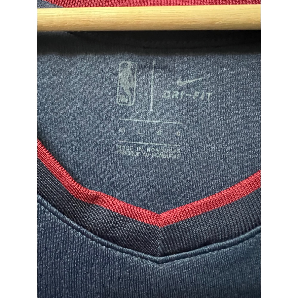 【50週年紀念】Nike NBA 騎士隊 Kevin Love #0 城市版球衣 L號 復古羽毛Logo-細節圖4