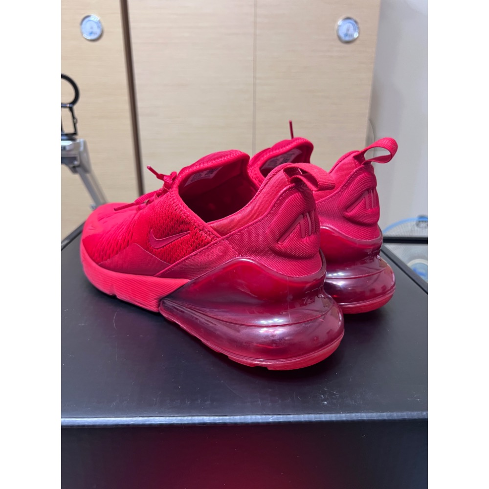 【全紅配色】Nike Air Max 270 Triple Red 氣墊休閒鞋 [尺寸] 走路神鞋 甜價-細節圖4