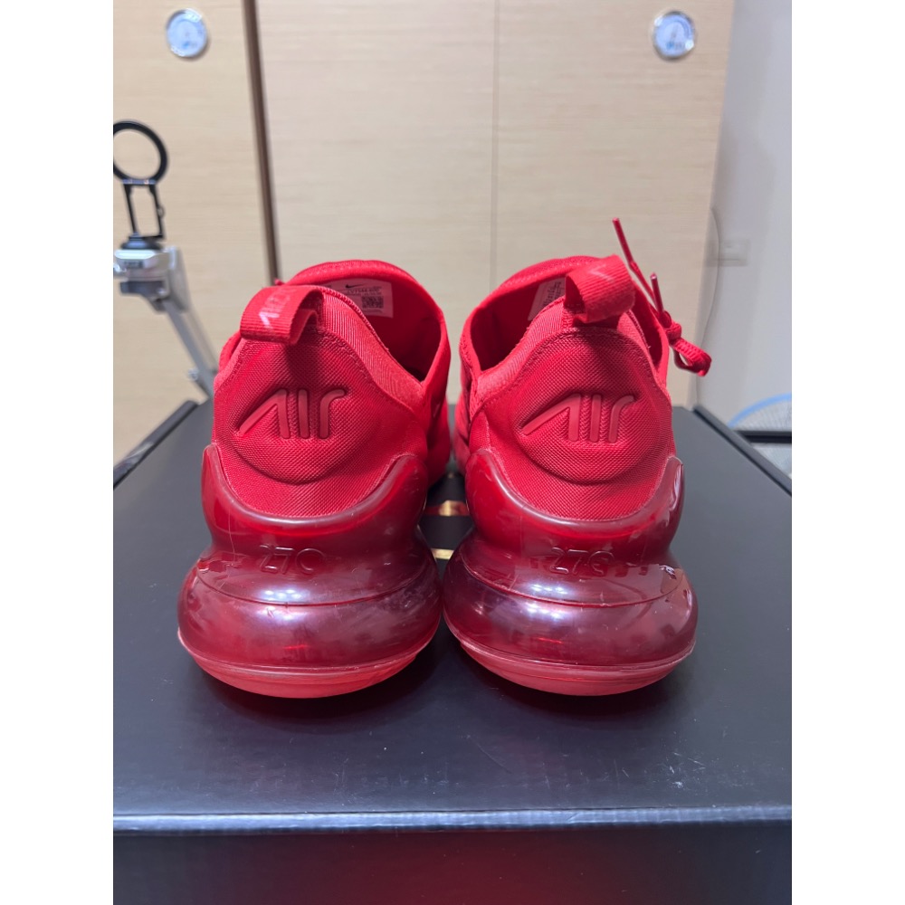 【全紅配色】Nike Air Max 270 Triple Red 氣墊休閒鞋 [尺寸] 走路神鞋 甜價-細節圖5