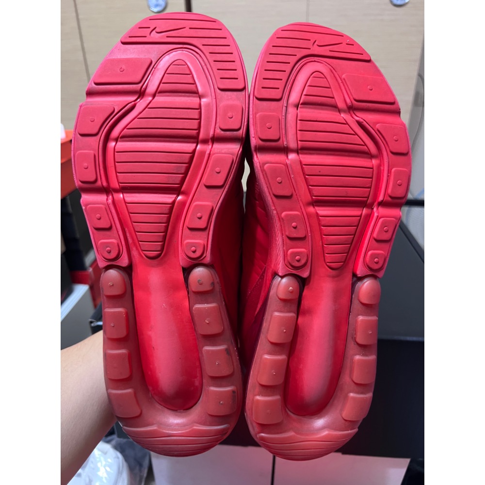【全紅配色】Nike Air Max 270 Triple Red 氣墊休閒鞋 [尺寸] 走路神鞋 甜價-細節圖9