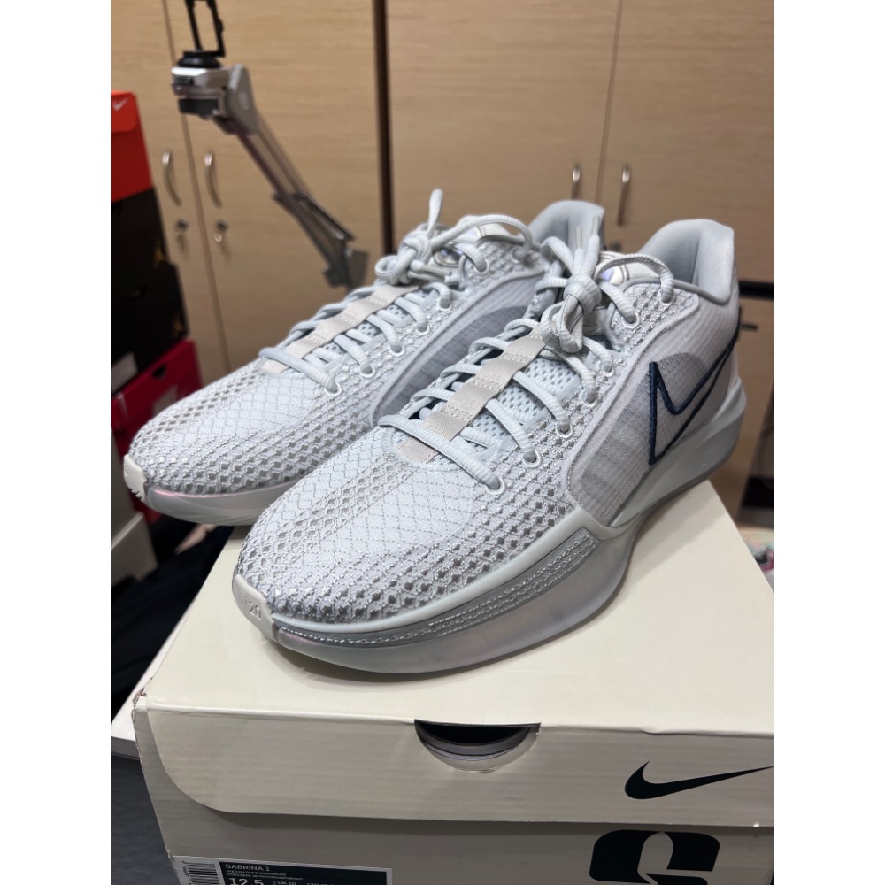 【美版非EP】Nike Sabrina 1 灰白 US11 黃金男碼 包覆更強 稀有美版-細節圖7