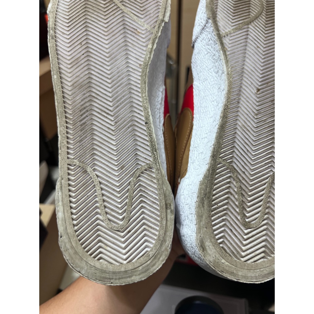 【超值二手】Nike Blazer Low x sacai 聯名 英國棕 US11 解構神鞋 美拉德穿搭-細節圖10